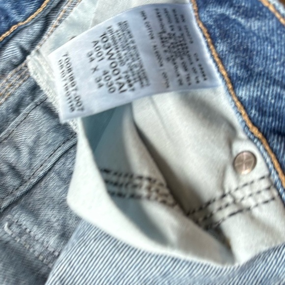 Wrangler Riggs Workwear Jeans Measures 32x32 Blue Denim Hammer Loop. Stain - Picture 12 of 16